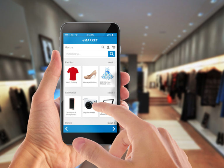 Смартфон может стать основным устройством для онлайн-шопинга